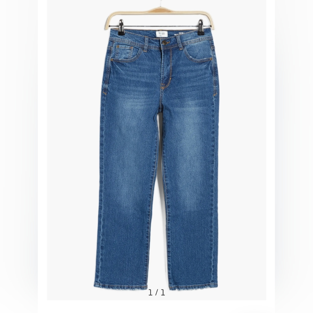 Kensie Mila Straight Relaxed Jeans
